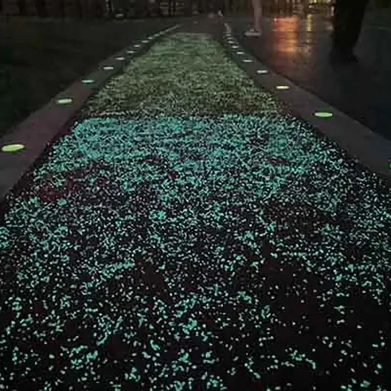 Aquarium Fish Glow In The Dark - 1000 шт. 3-5 мм светящийся песок,