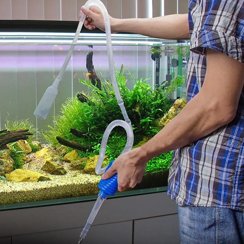 Cleaner Fish Aquarium - Аквариумный сифон, сифон для аквариума, пылесос,