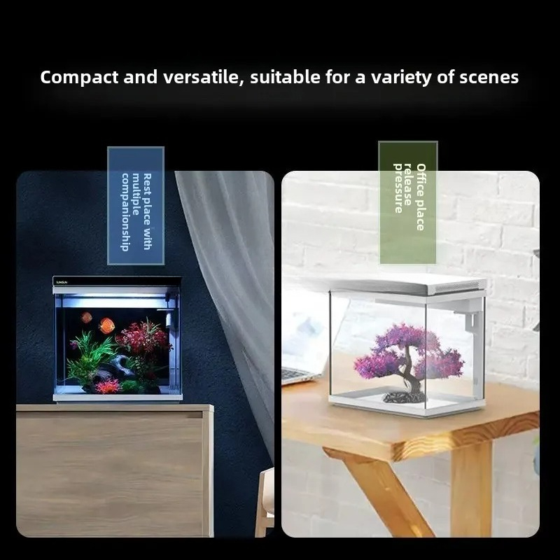 Aquarium Fish Without Oxygen - Аквариум B7- Ultra-white из ультрапрозрачного стекла,