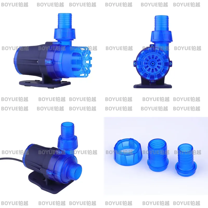 Powerhead Circulation Pump - Синяя аквариумная помпа для рыбок, бесшумная,