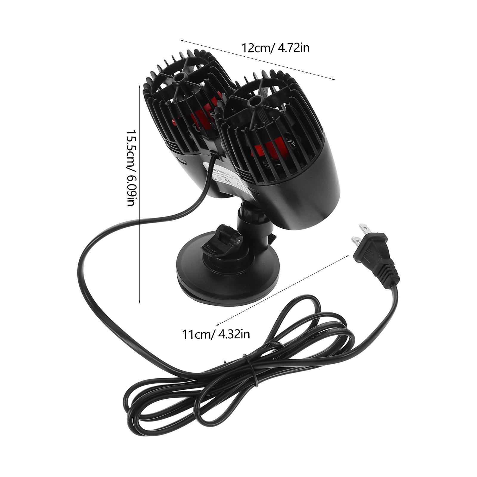 Двухголовочный аквариумный нас – обзор и цена Powerhead Circulation Pump