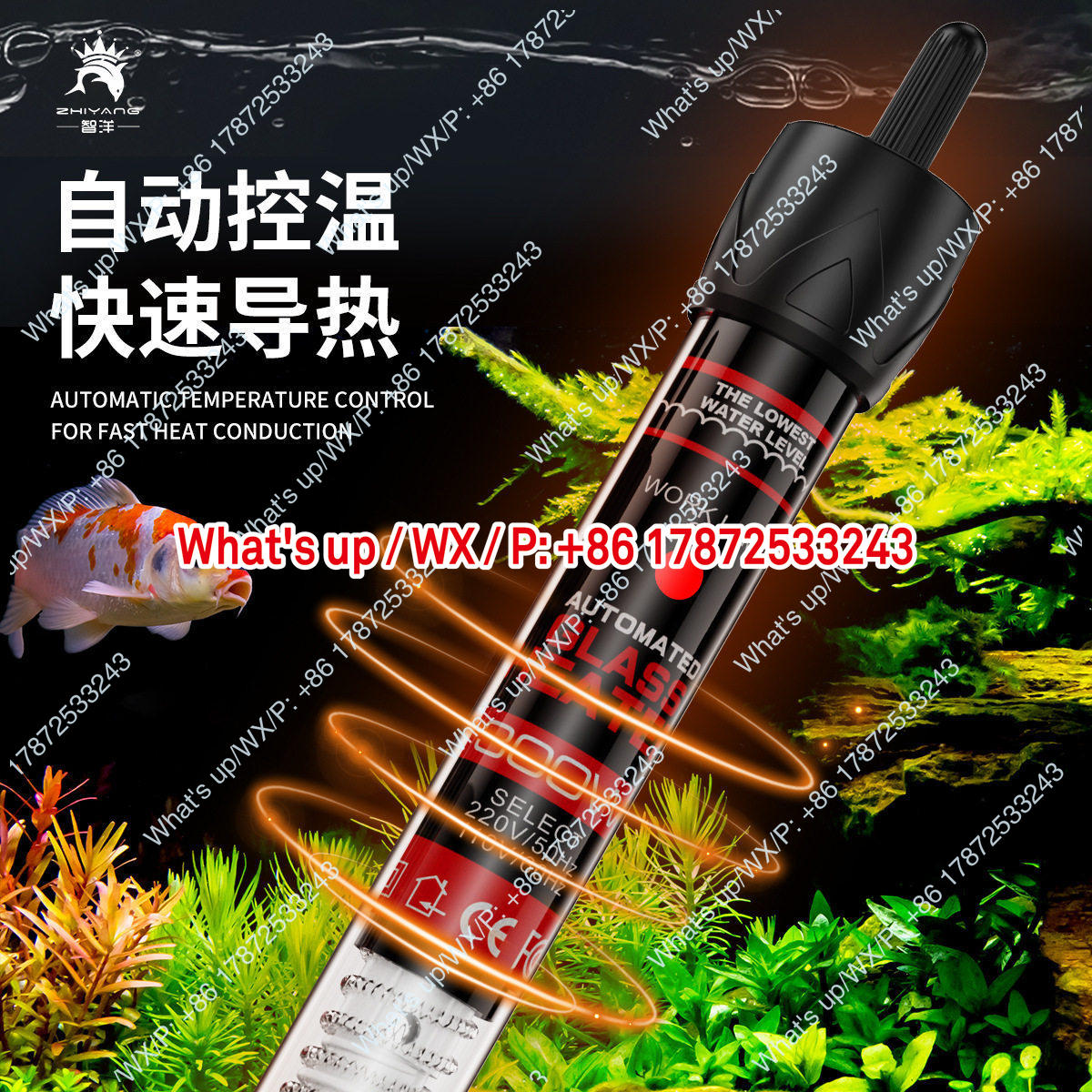 Экспортный нагревательный стер – обзор и цена Aquarium Fish Exporter