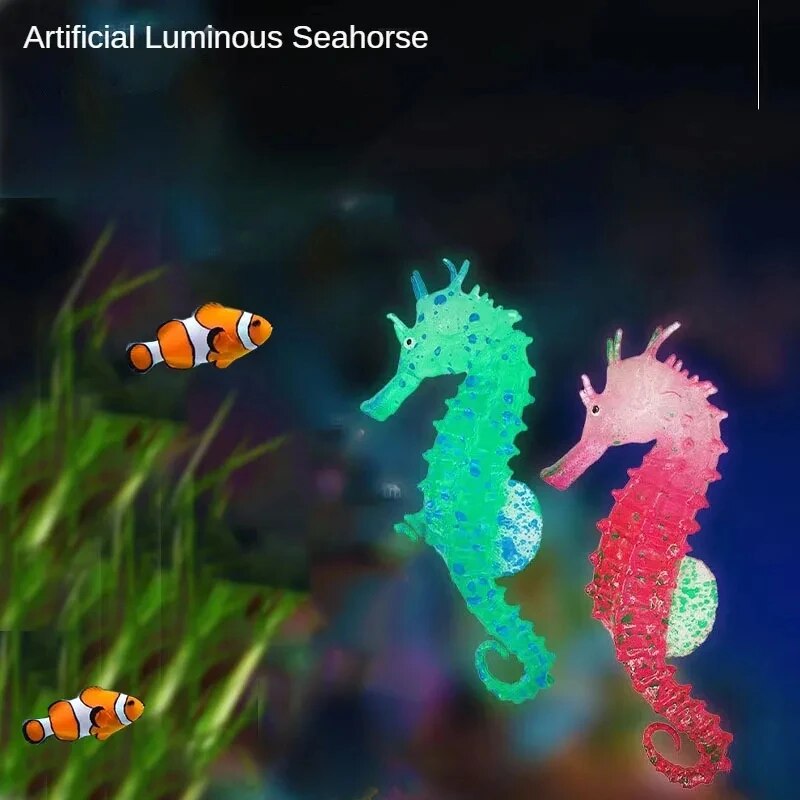 Украшения для аквариума, имита – обзор и цена Aquarium Fish Glow In The Dark