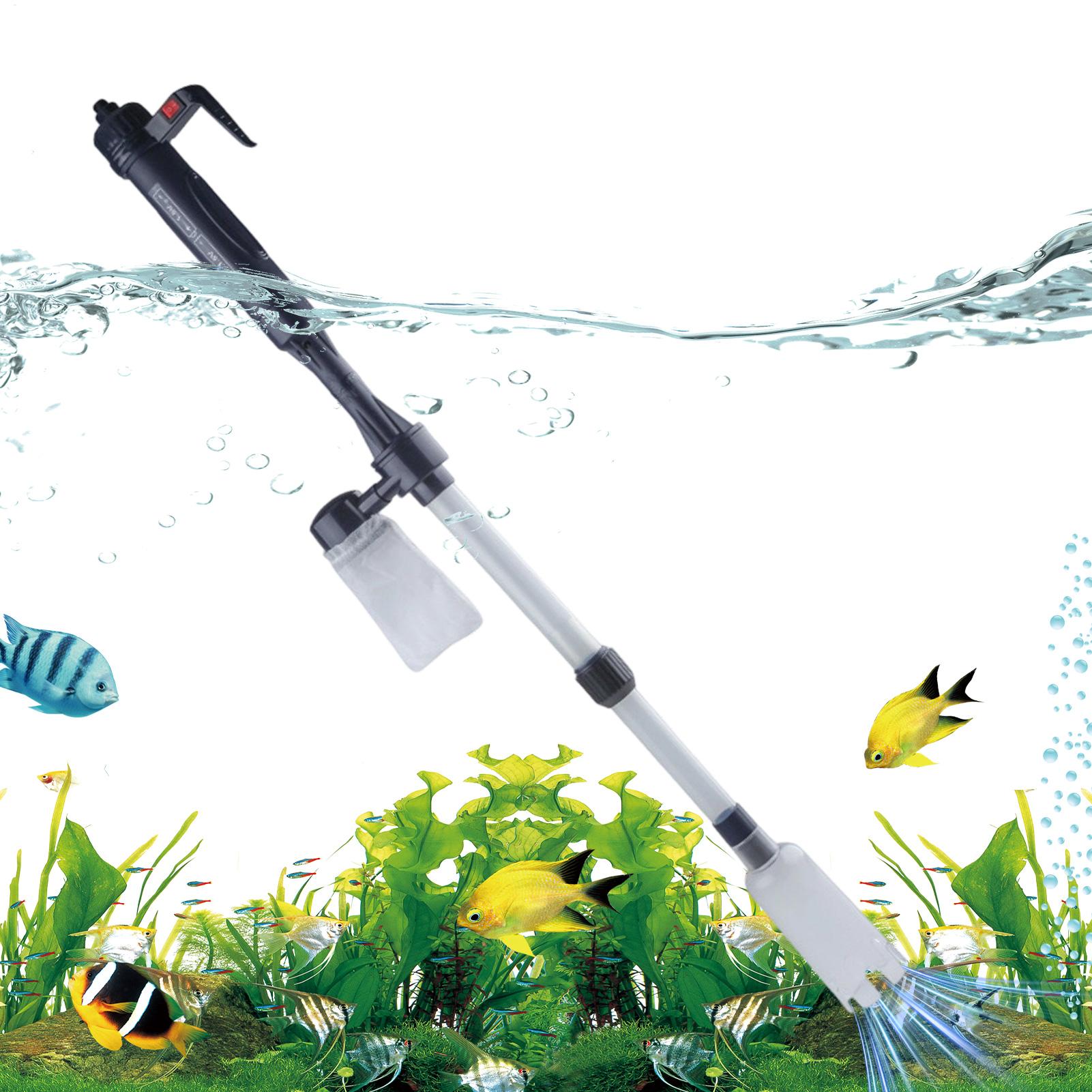 Телескопический электрический  – обзор и цена Cleaner Fish Aquarium
