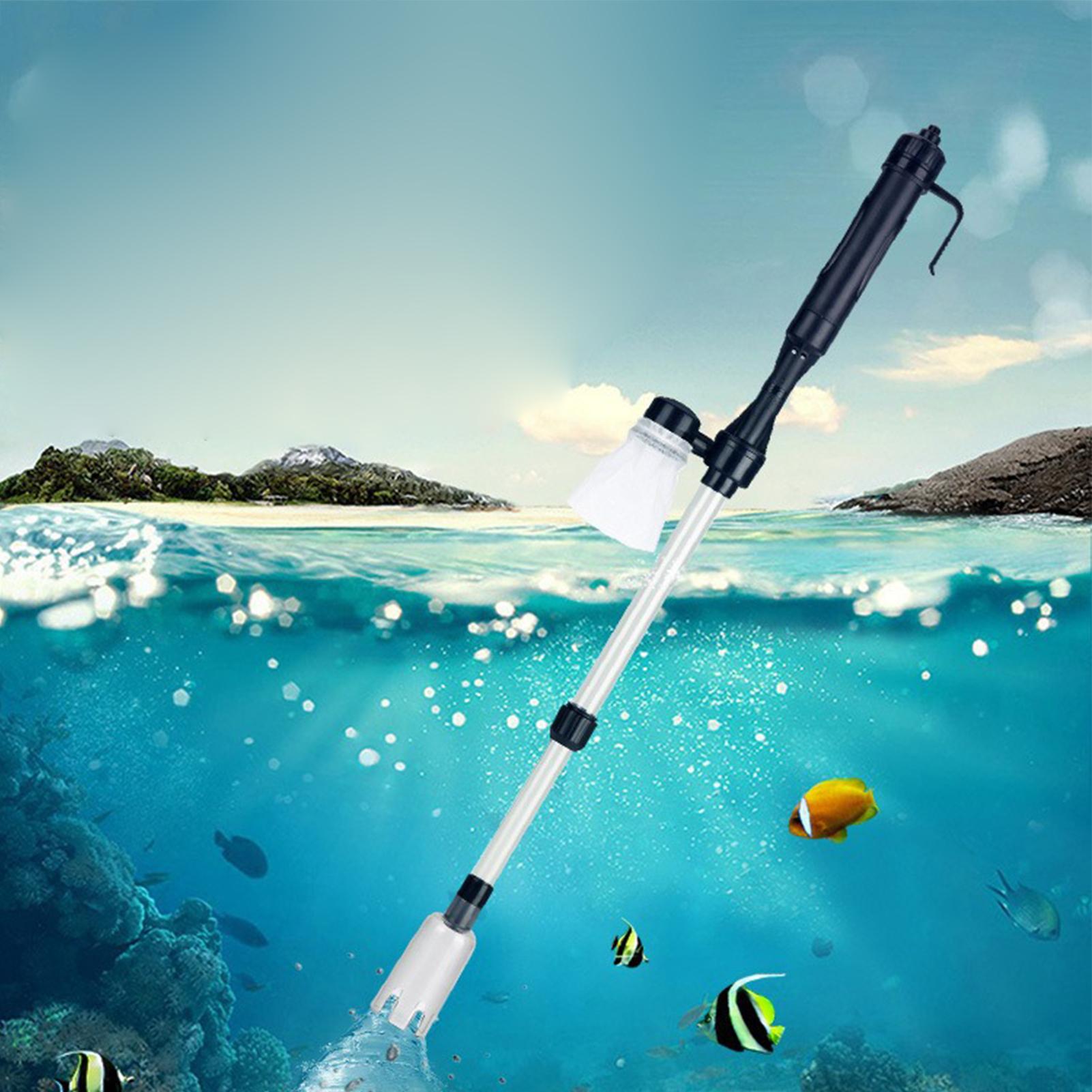 Телескопический электрический  – обзор и цена Cleaner Fish Aquarium