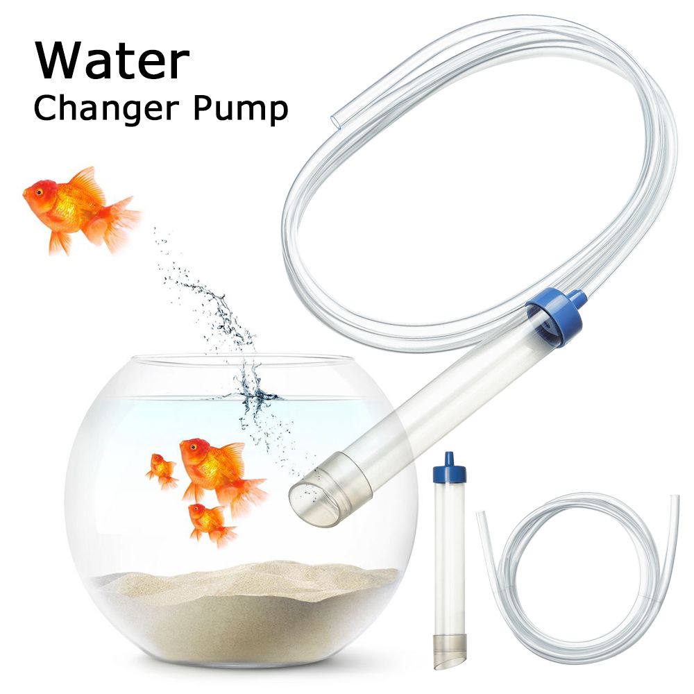 Портативный вакуумный сменщик  – обзор и цена Cleaner Fish Aquarium